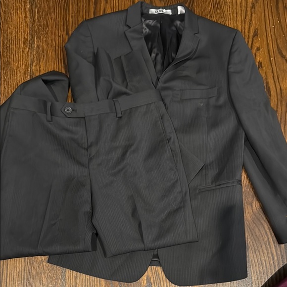 Dkny Other - Dkny Charcoal Modern Cut Suit